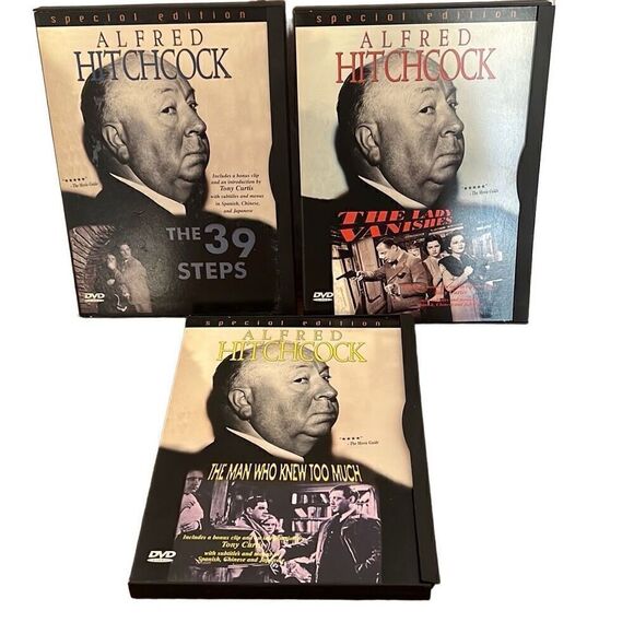 Lot of 10 Alfred Hitchcock Suspense Dvd - Picture 4 of 7